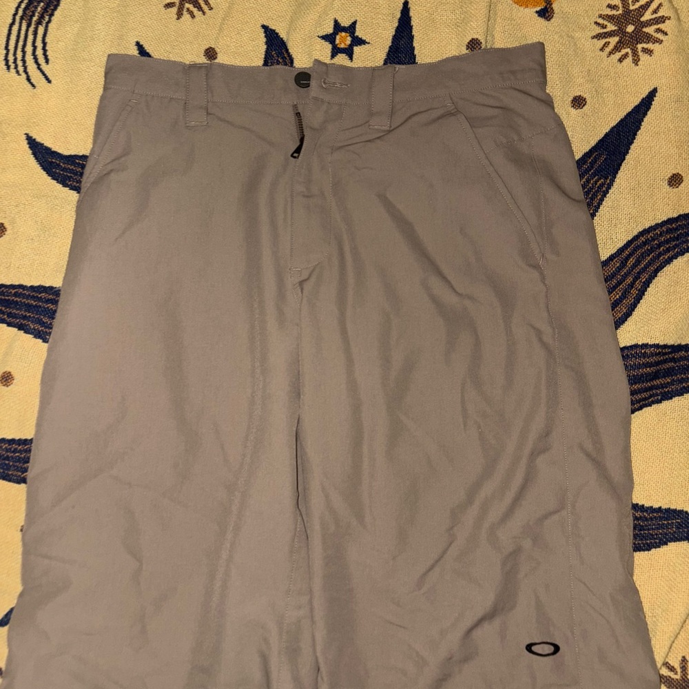 Oakley Tan Zippered Pants